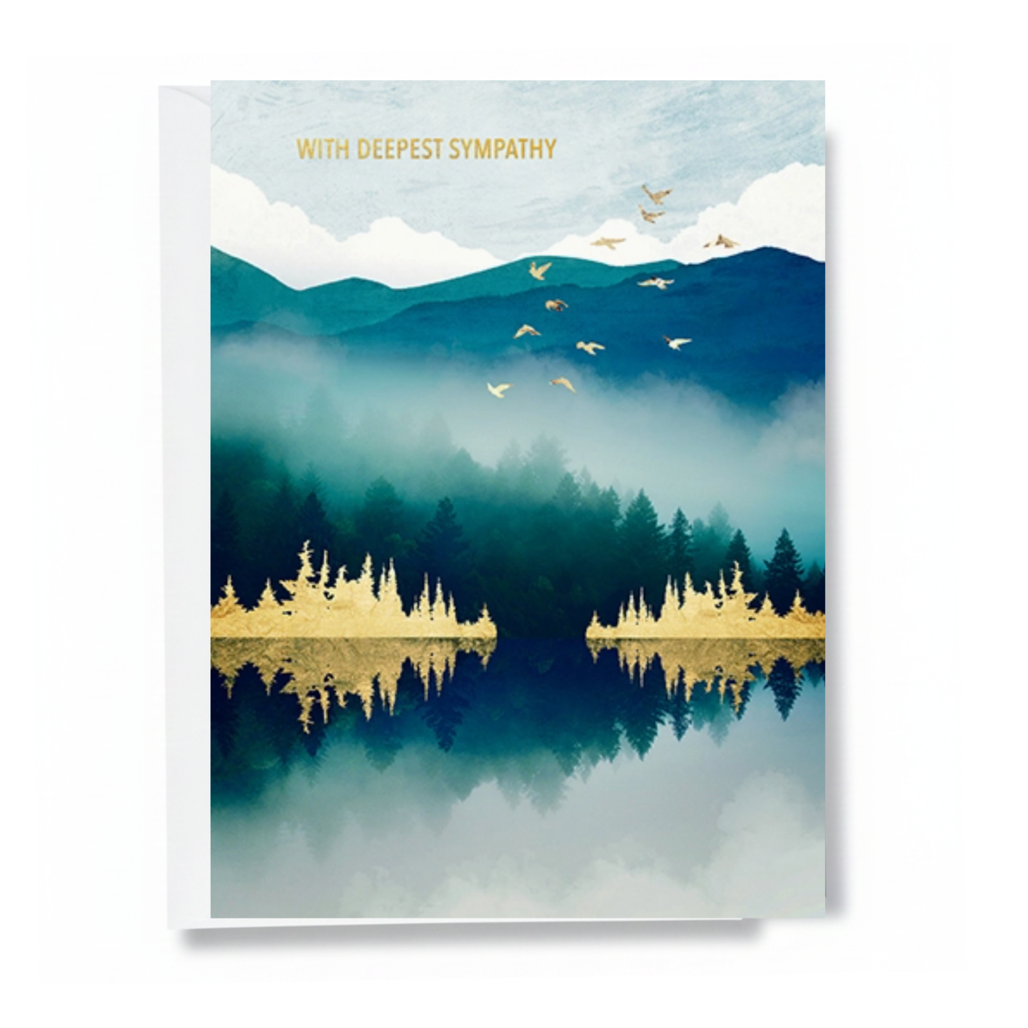 With Deepest Sympathy - Greeting Card