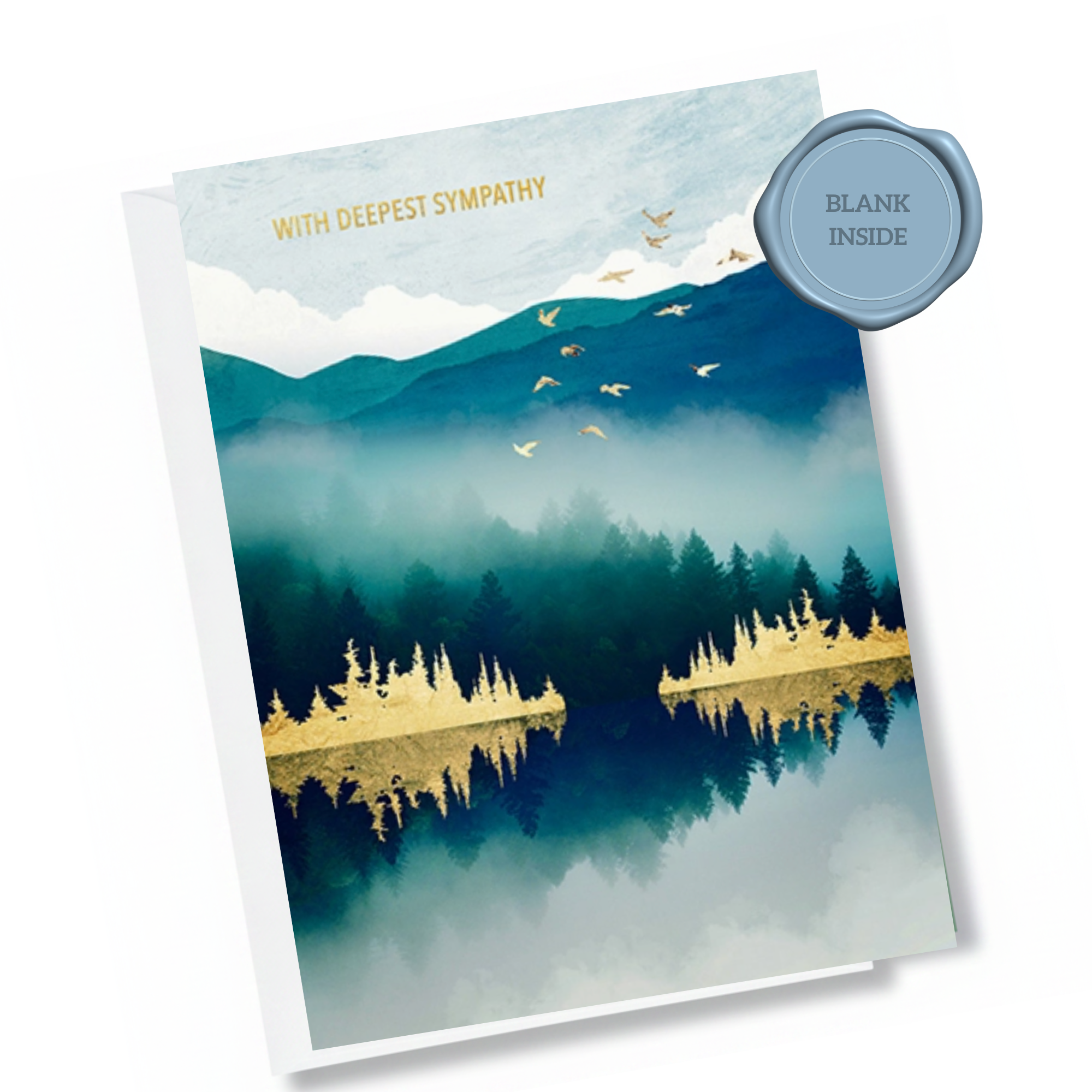 With Deepest Sympathy - Greeting Card