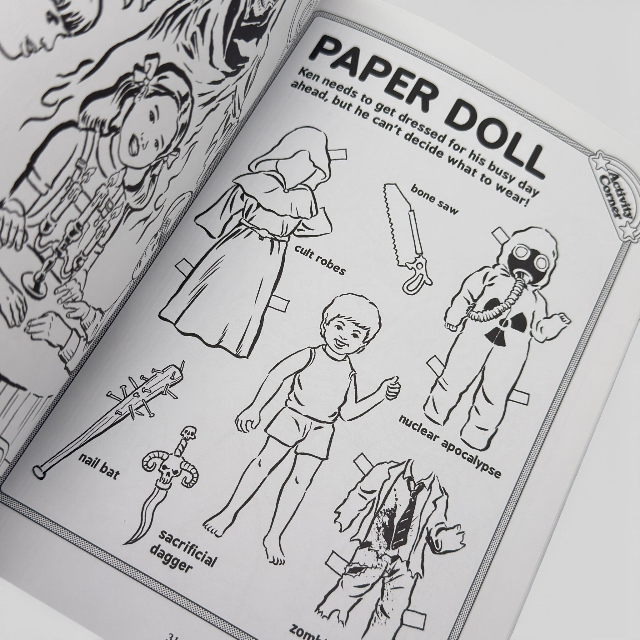 Let's Summon Demons - Creepy Coloring Book