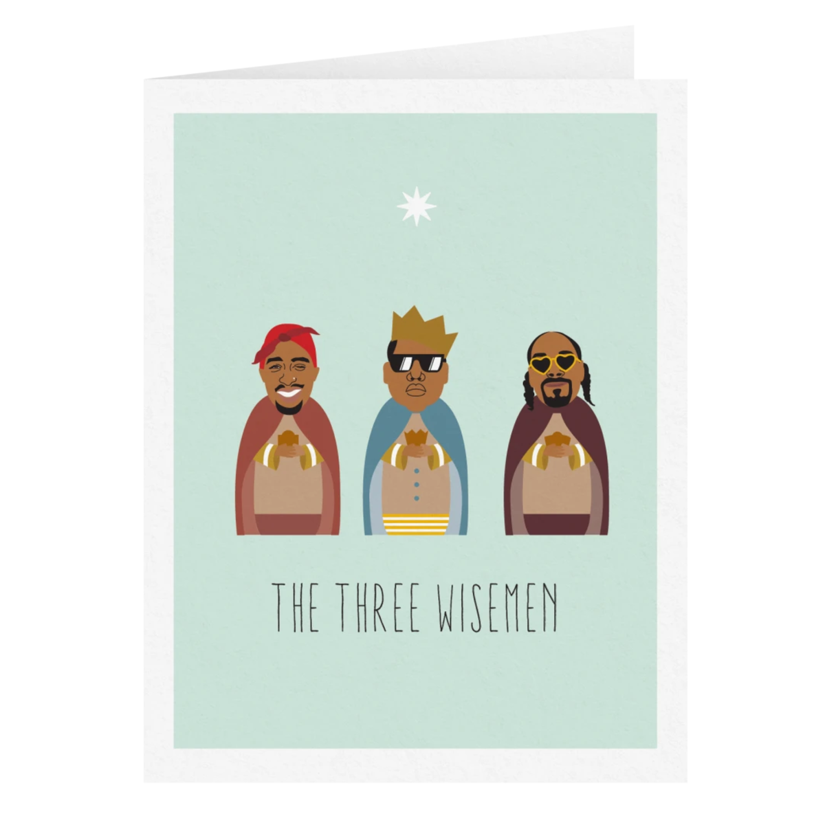The Three Wisemen - Funny Gangster Holiday Card