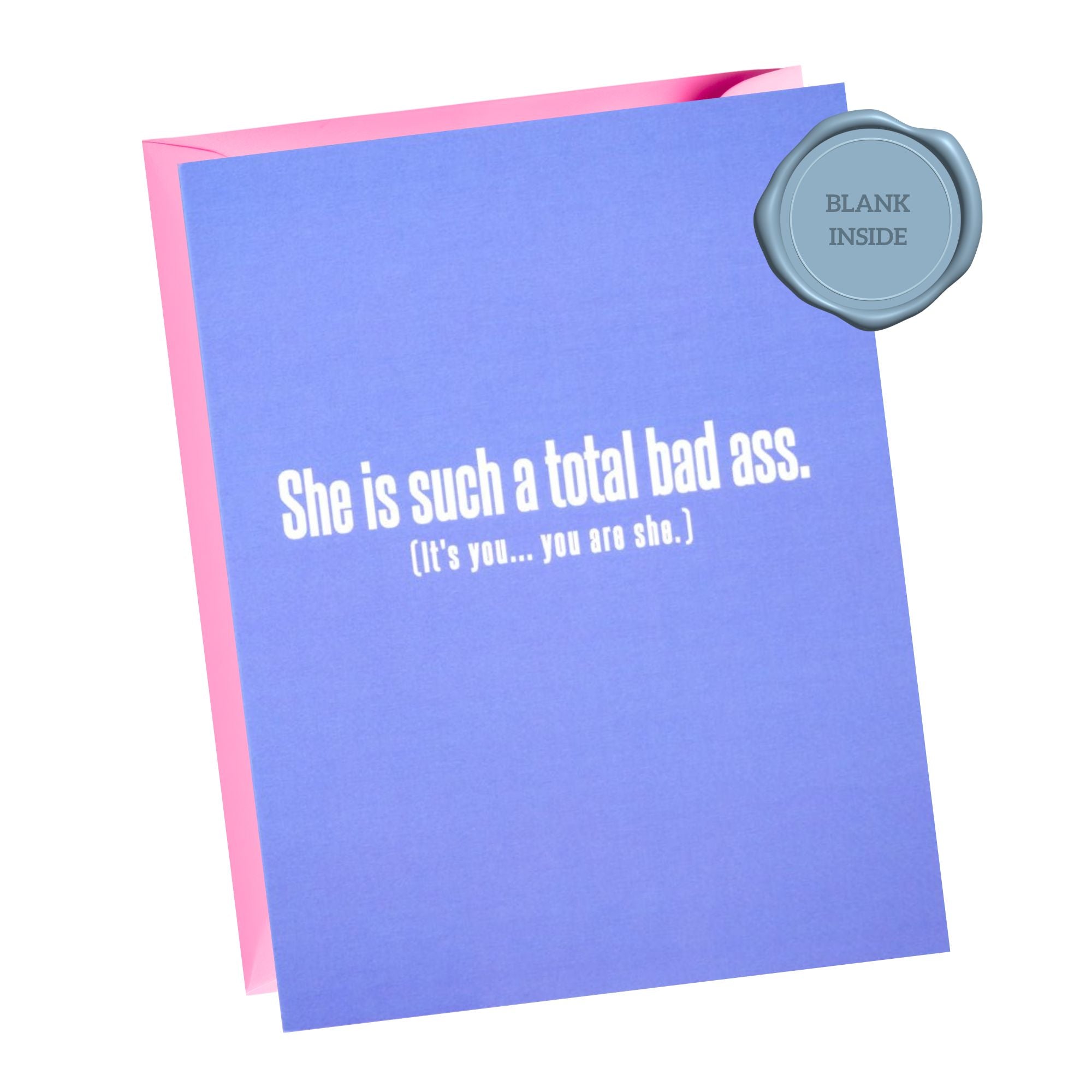 Total Bad Ass — Card