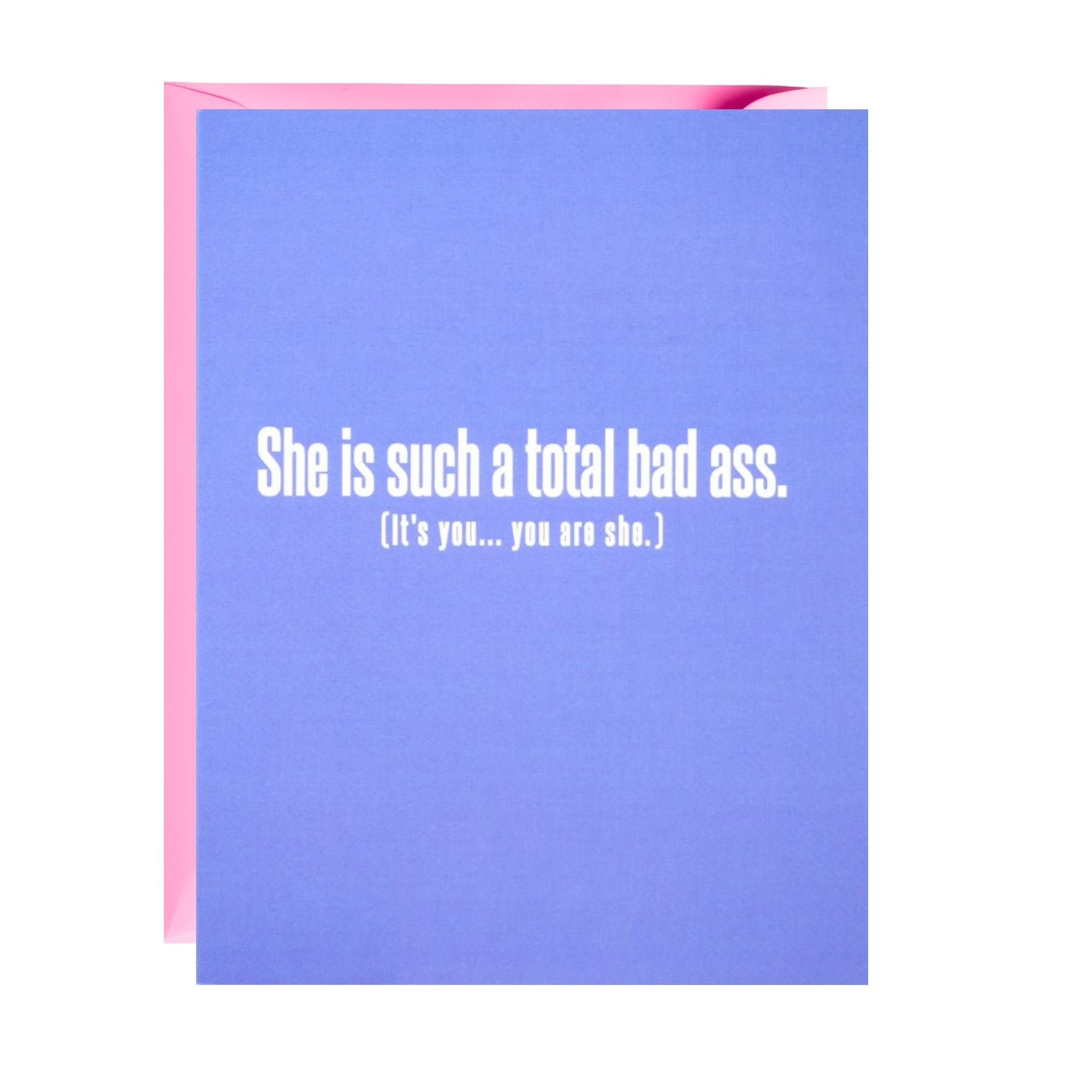 Total Bad Ass — Card