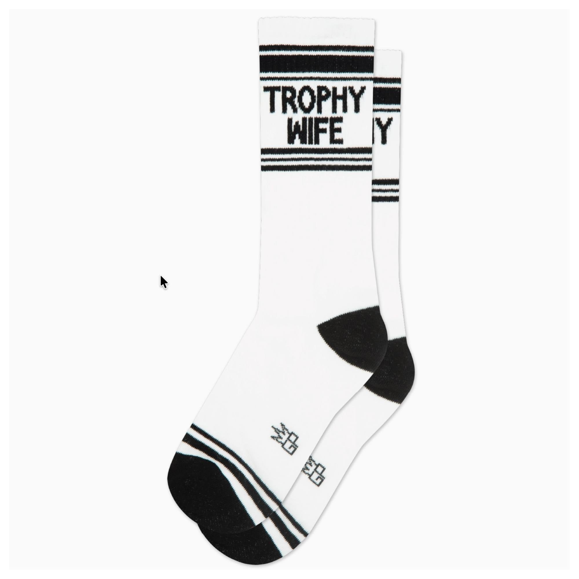 Trophy Wife ... Unisex Comfy Socks