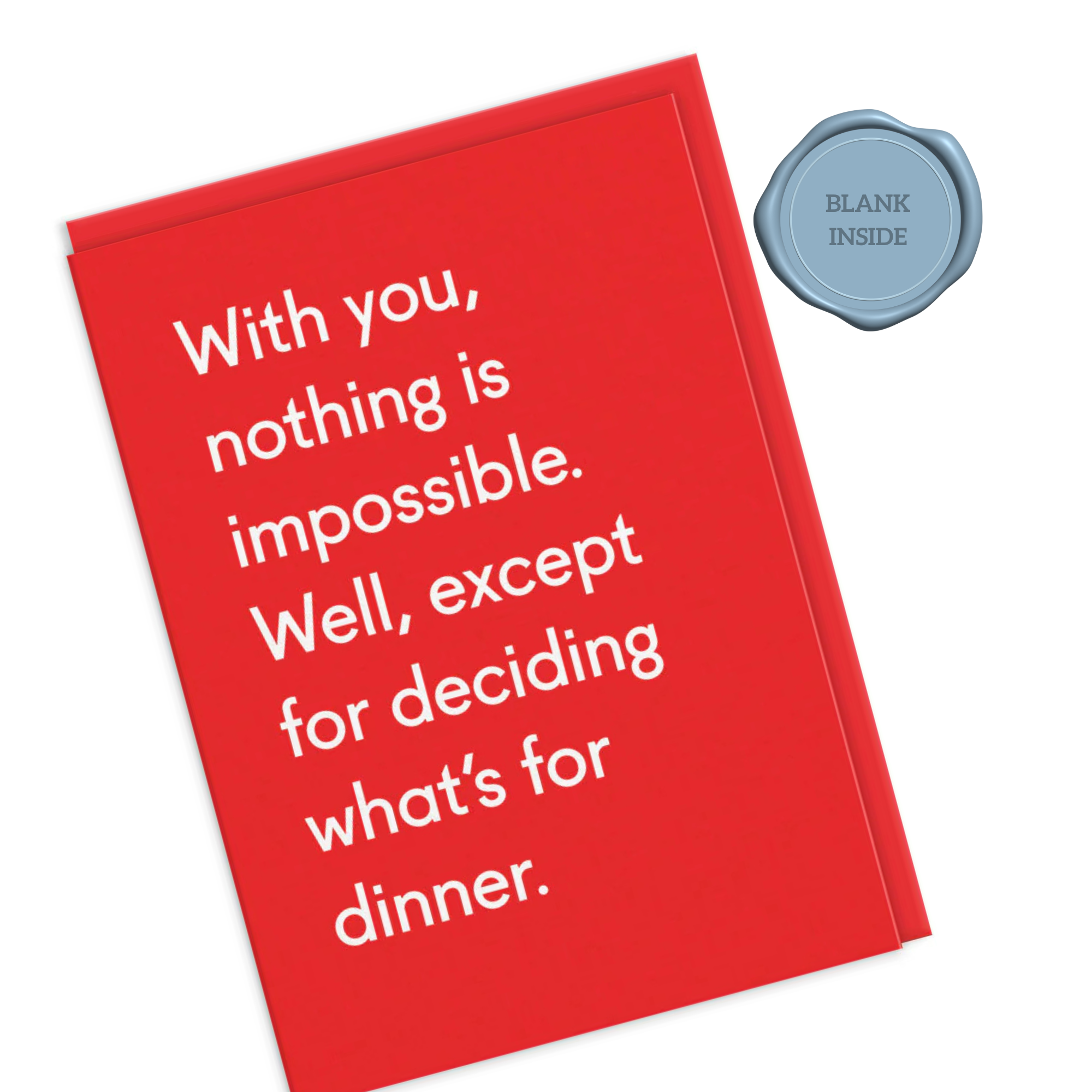 What's For Dinner - Love Card