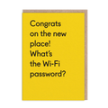 What's the Wi-Fi Password - Housewarming Card