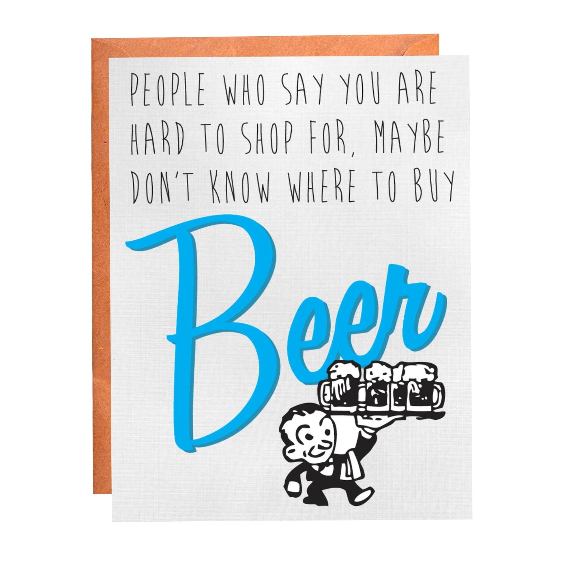 Where To Buy Beer - Birthday Card