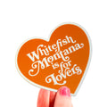 Whitefish Is For Lovers - Sticker product photo