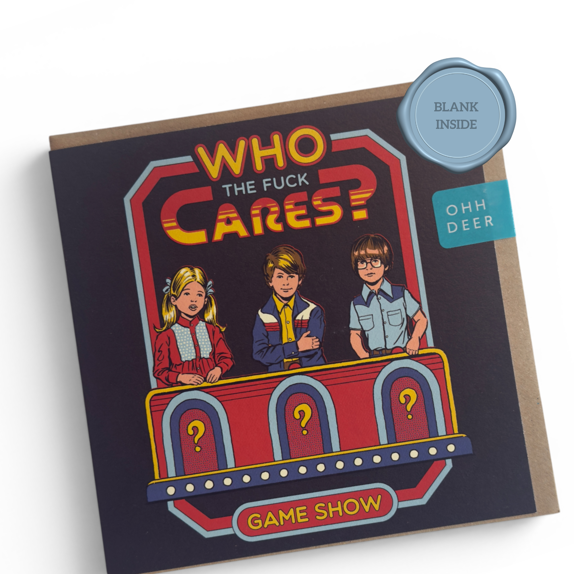 Who The F Cares? - Greeting Card
