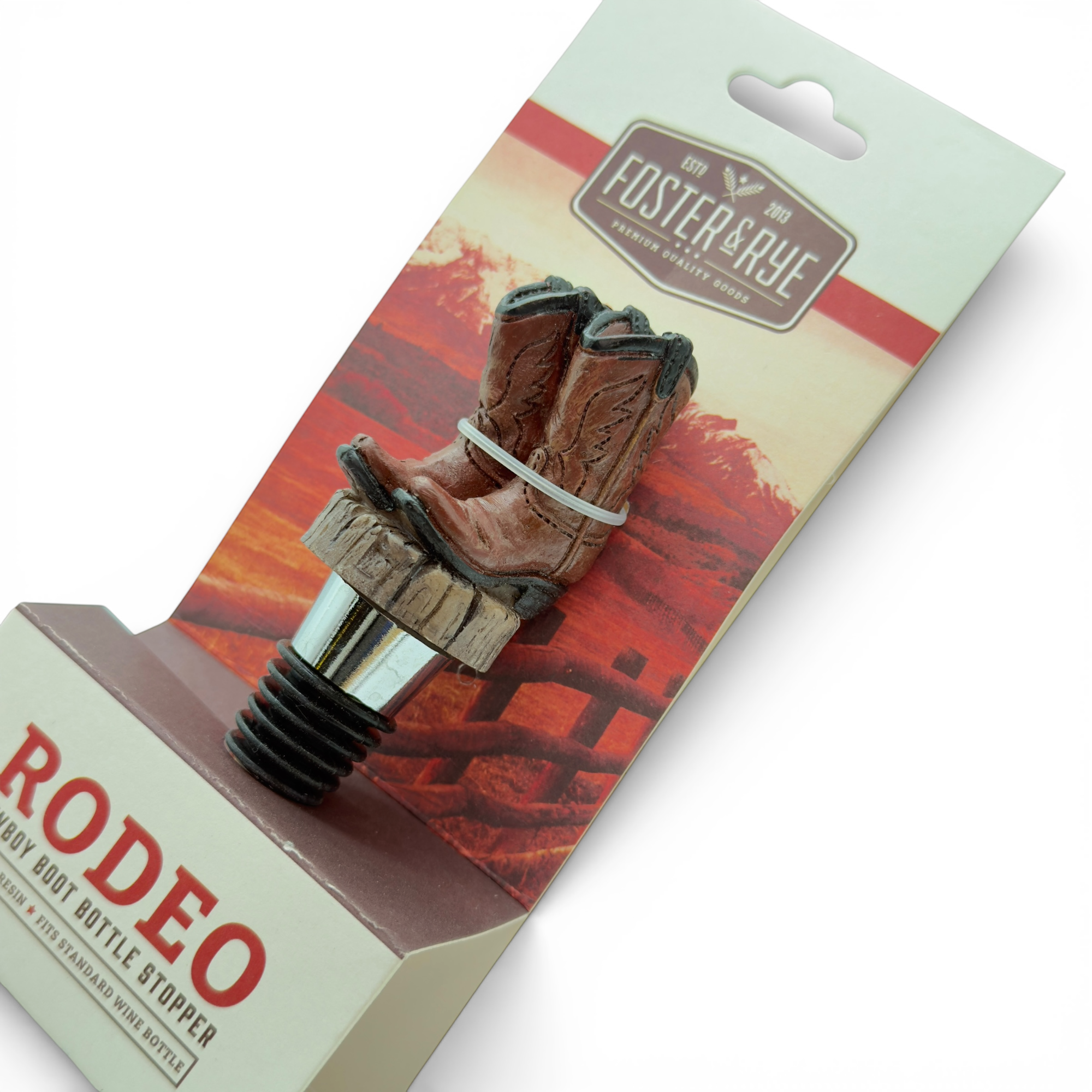 Cowboy Boots - Wine Bottle Stopper