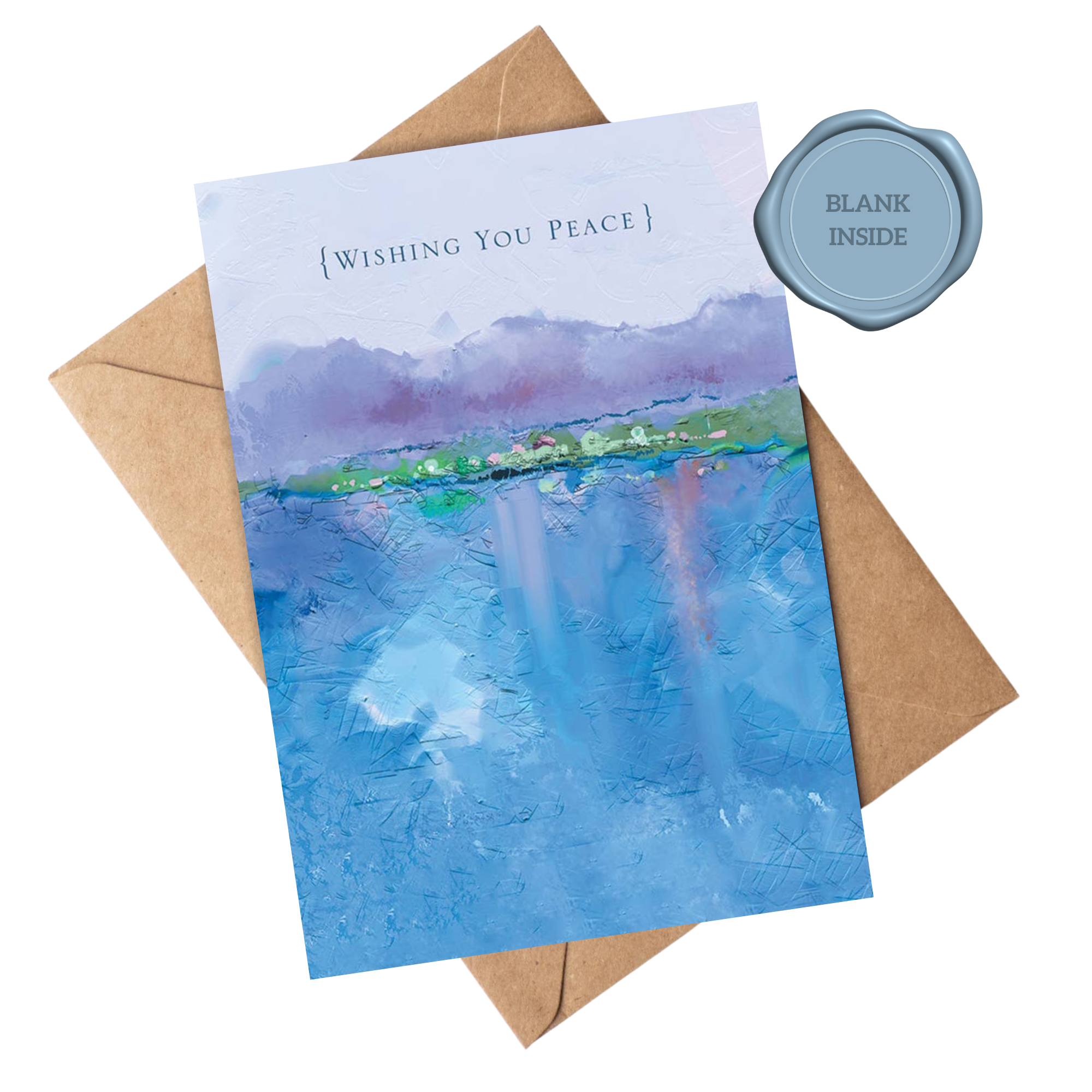 Wishing You Peace - Sympathy Card