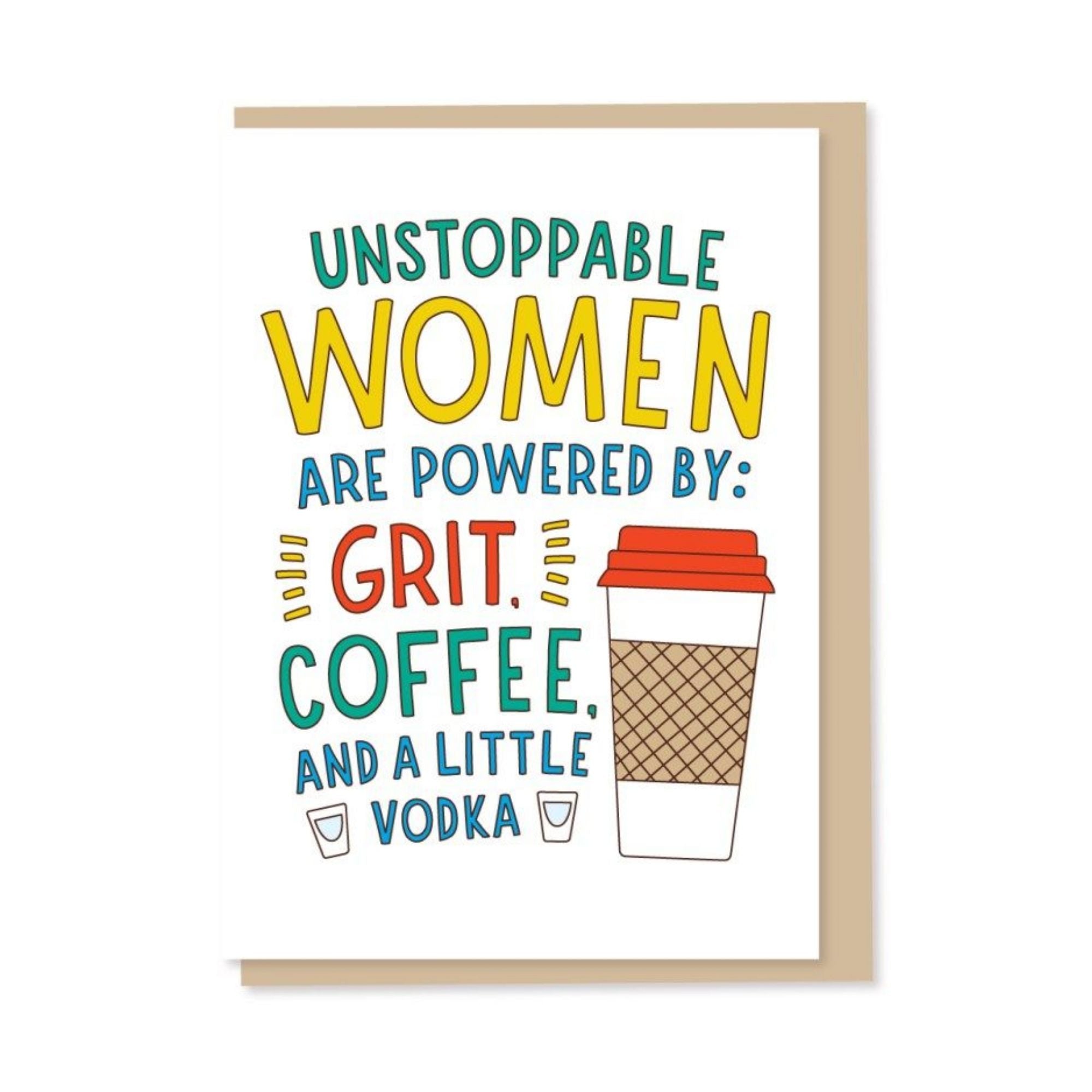Unstoppable Women - Birthday Card For Her