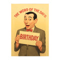 Word Of The Day - Birthday Card