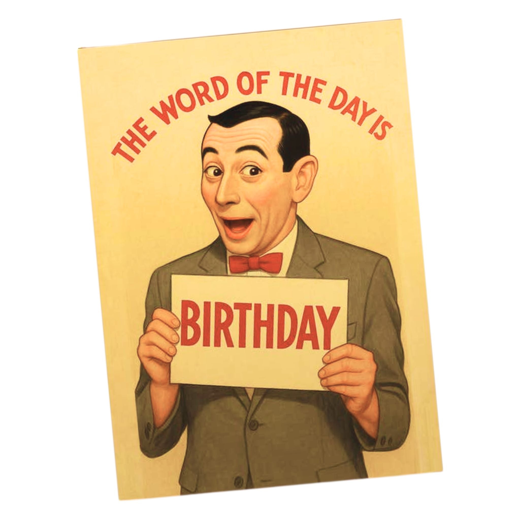 Word Of The Day - Birthday Card