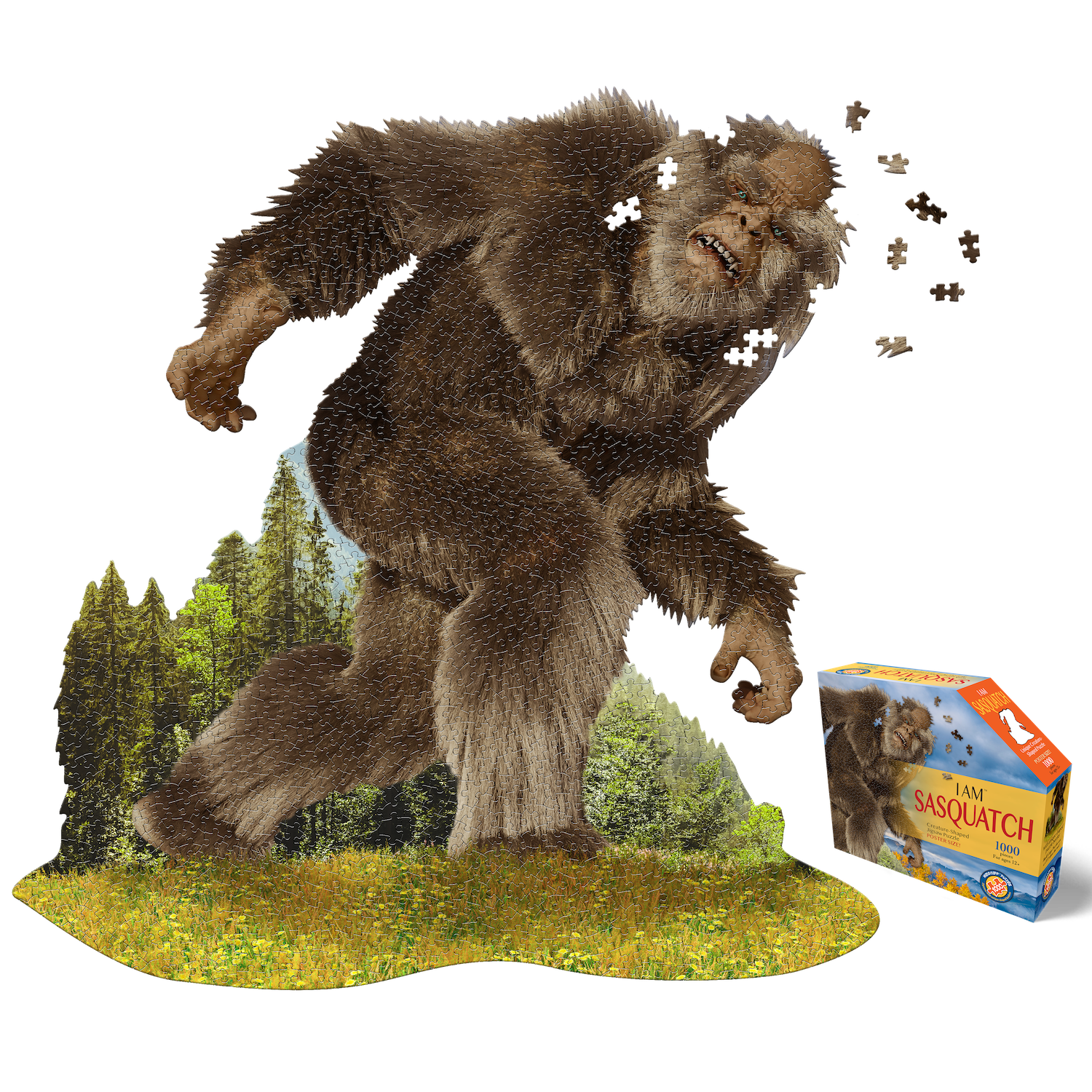 Sasquatch Big Foot - 1000 Piece Jigsaw Puzzle