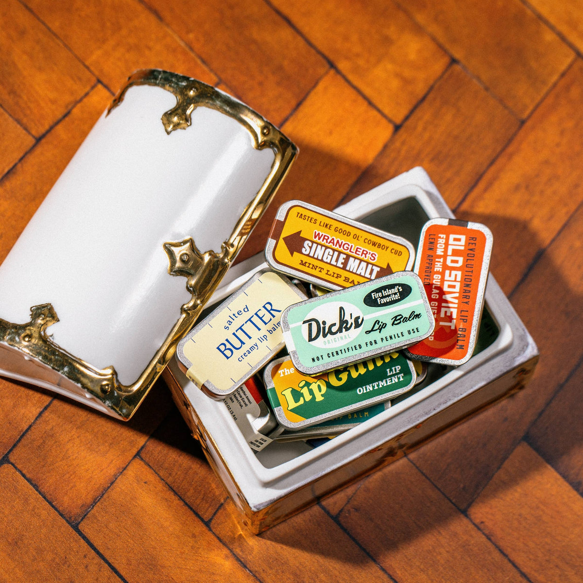 Salted Butter - Creamy Vanilla Lip Balm Tin