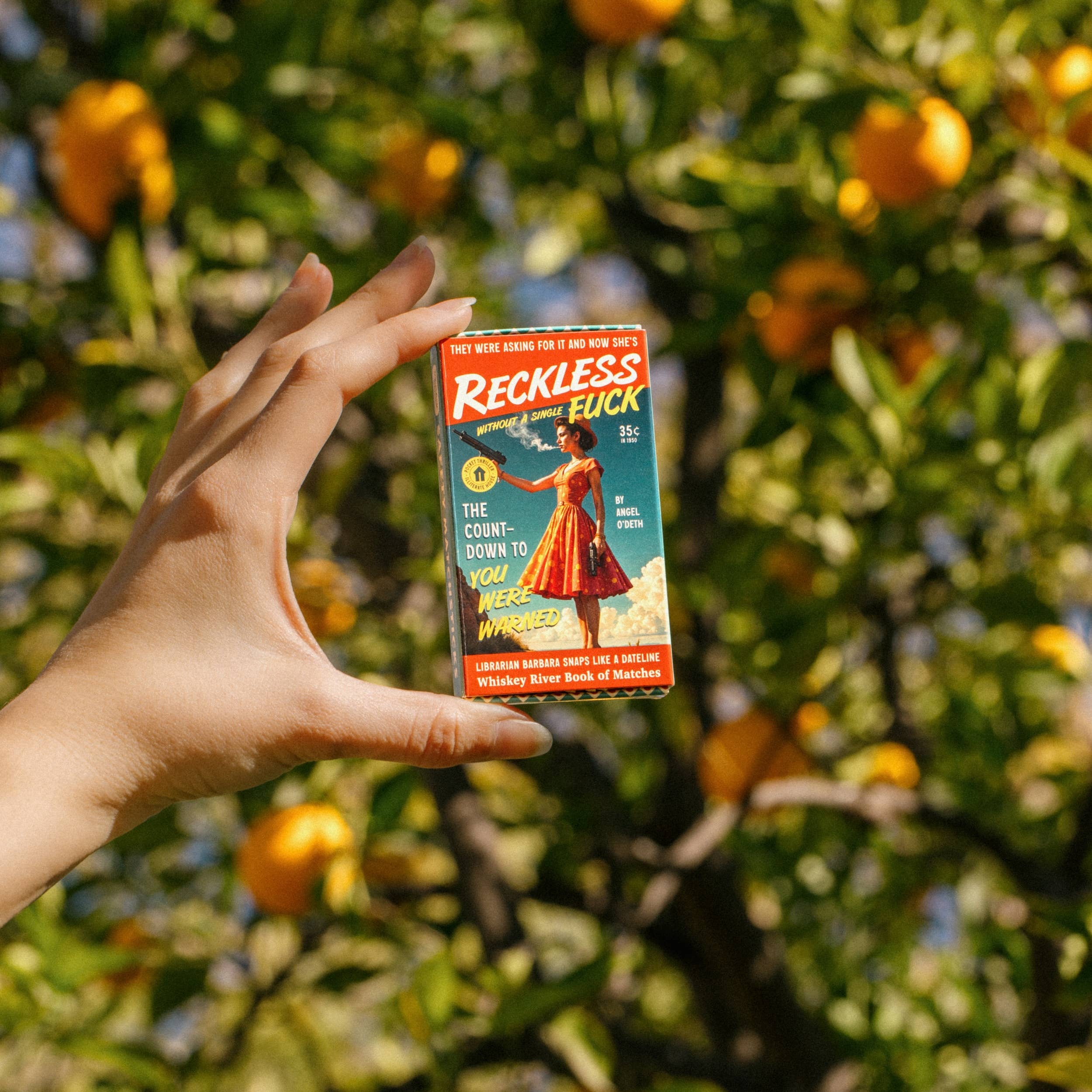 Reckless - Pulp Friction Vintage Matchbook