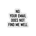 Your Email ... Vinyl Sticker