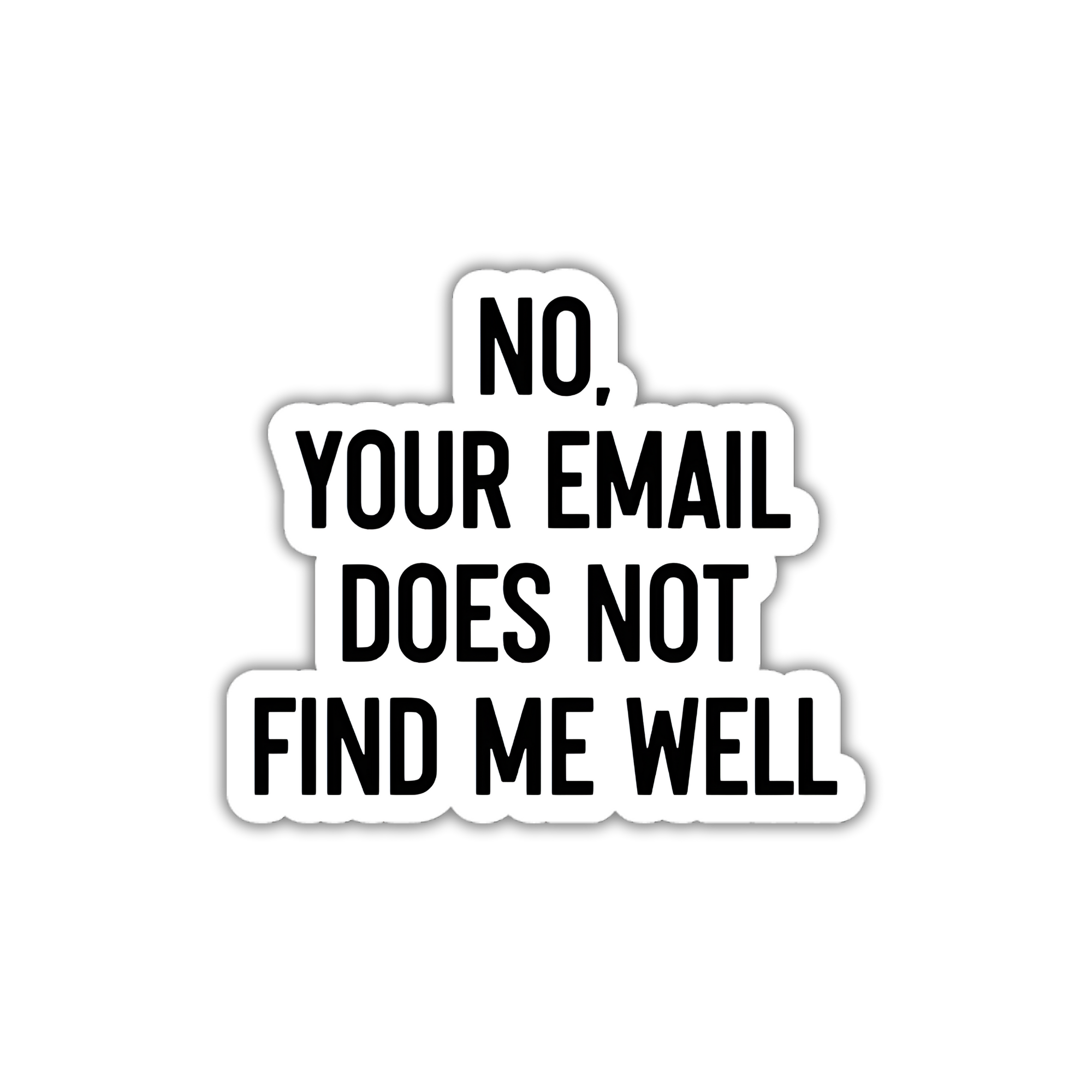Your Email ... Vinyl Sticker