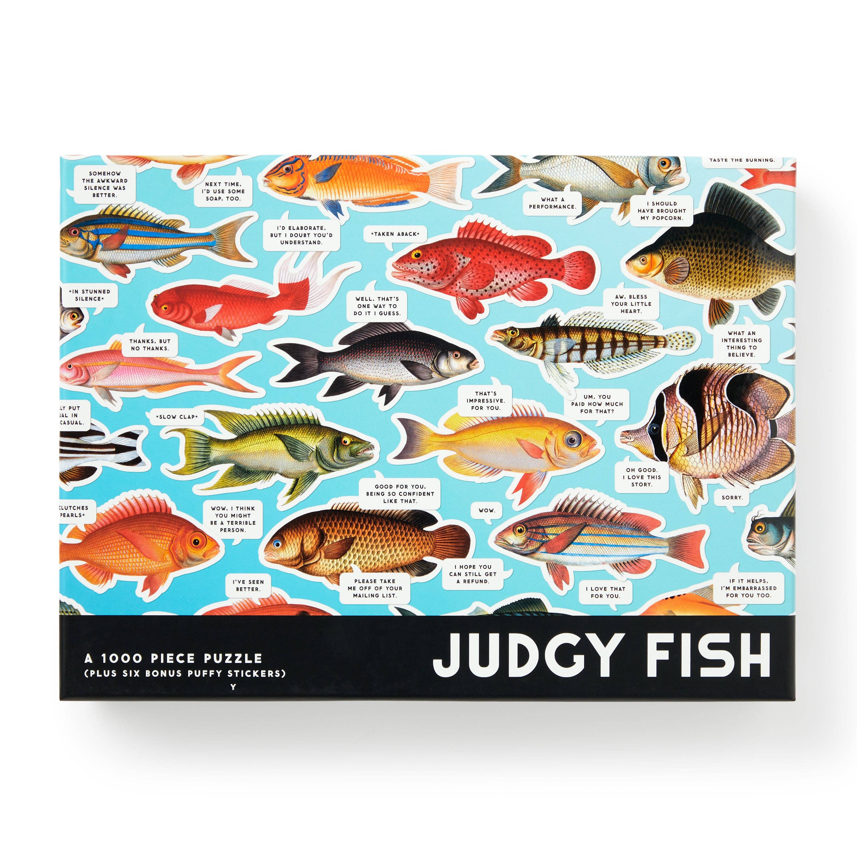 Judgy Fish ... Jigsaw Puzzle