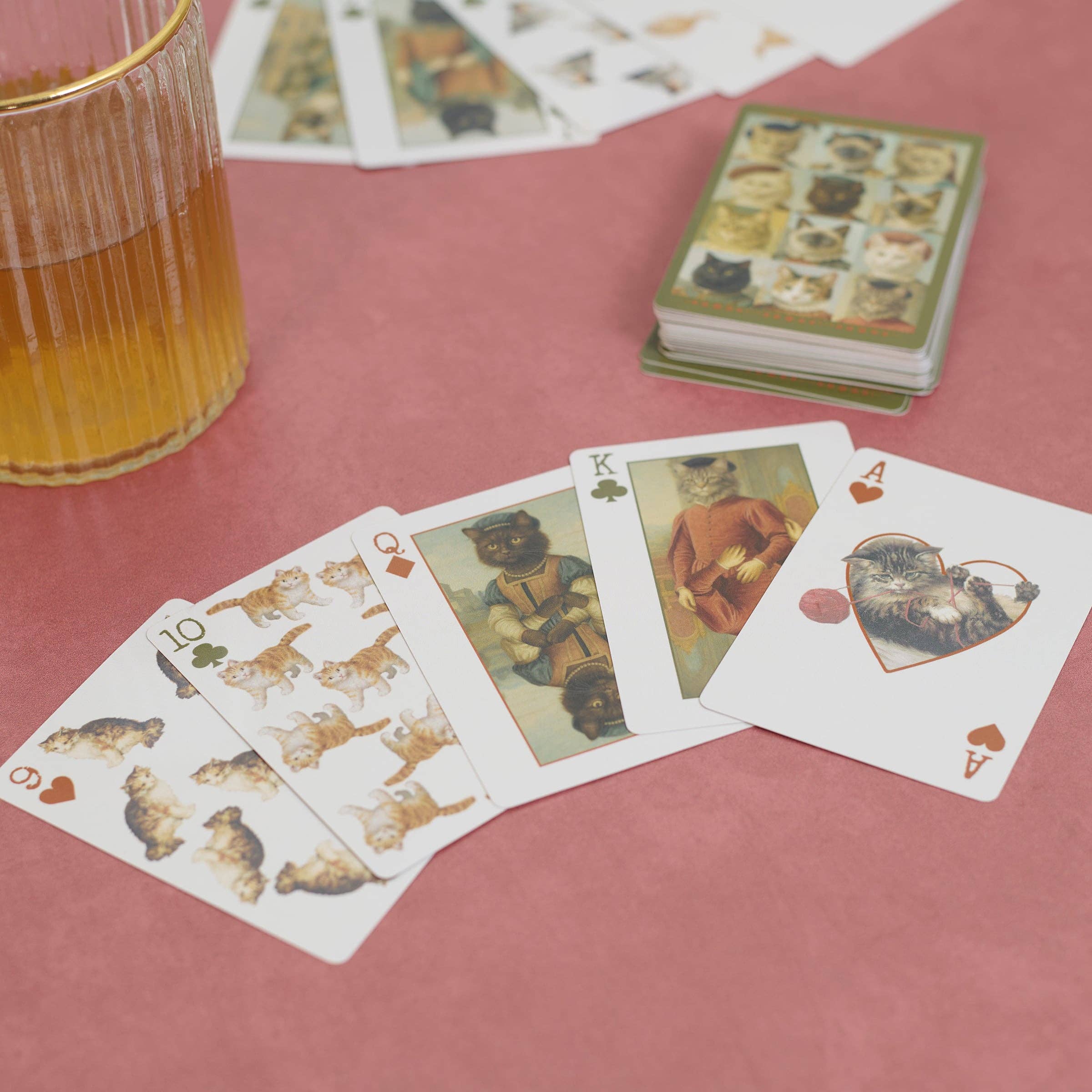 Vintage Cat - Playing Cards