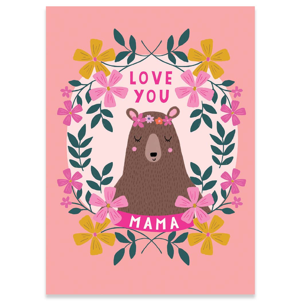 Mama Bear - Mother's Day Card