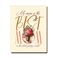 Best Mom In World - Mother's Day Card