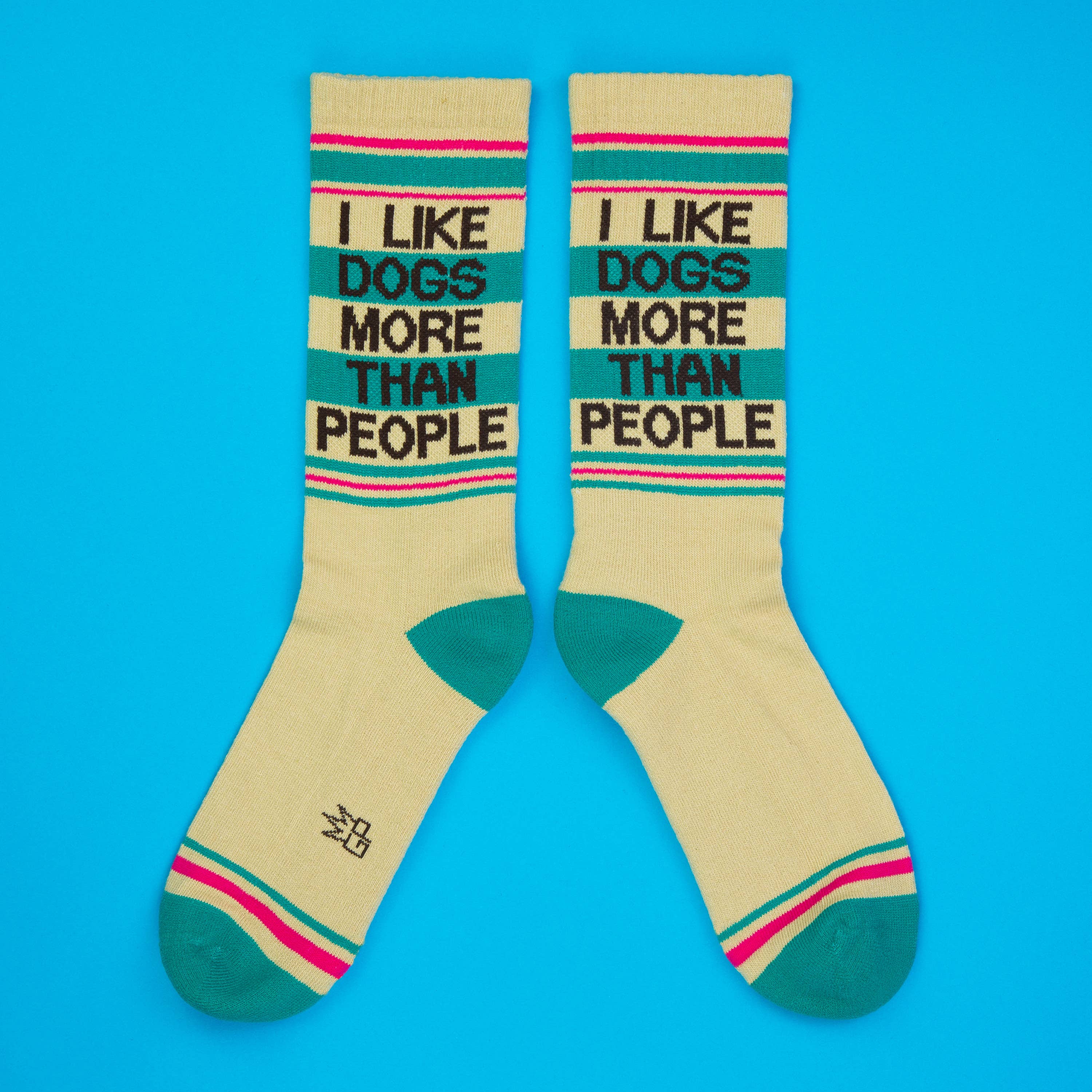 Dogs More Than People - Crew Socks