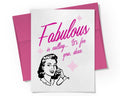 Fabulous Is Calling - Empowerment Card