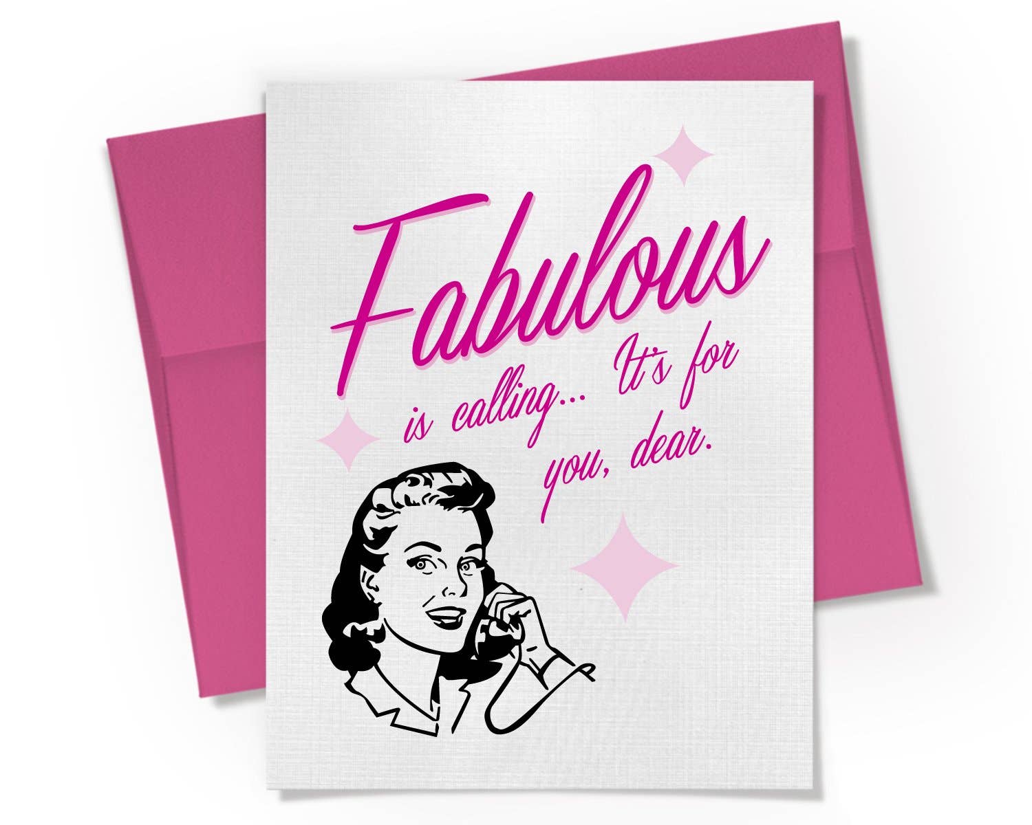 Fabulous Is Calling - Empowerment Card