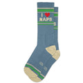 I ❤️ Naps - Unisex Crew Socks