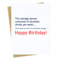 Above Average - Birthday Card