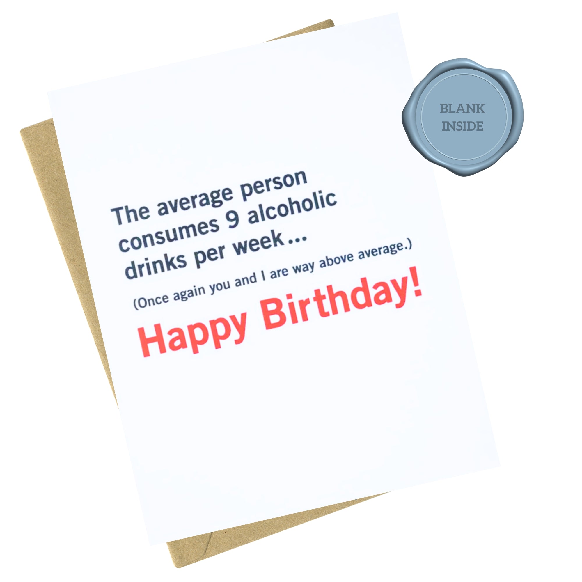 Above Average - Birthday Card