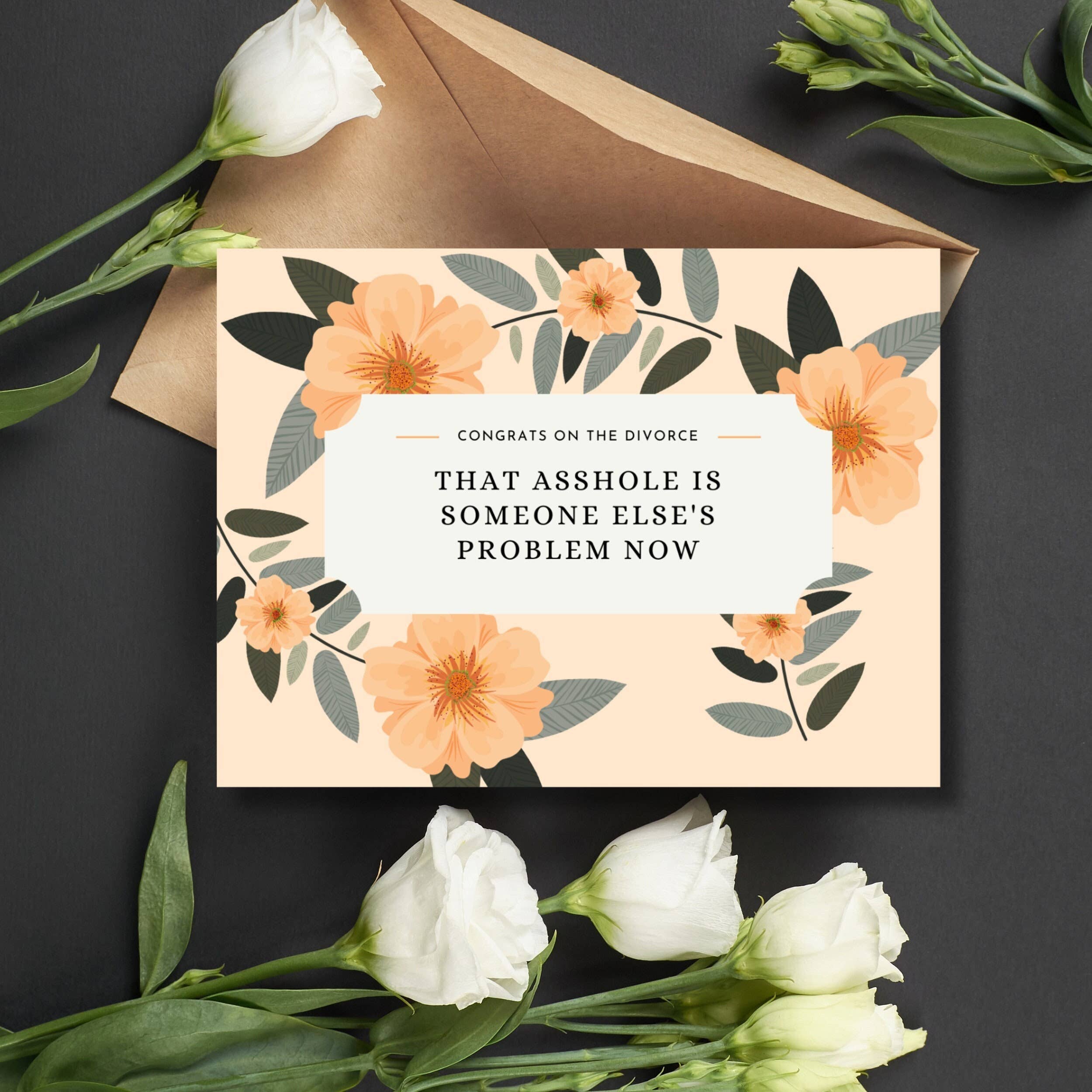 That Asshole - Divorce Card