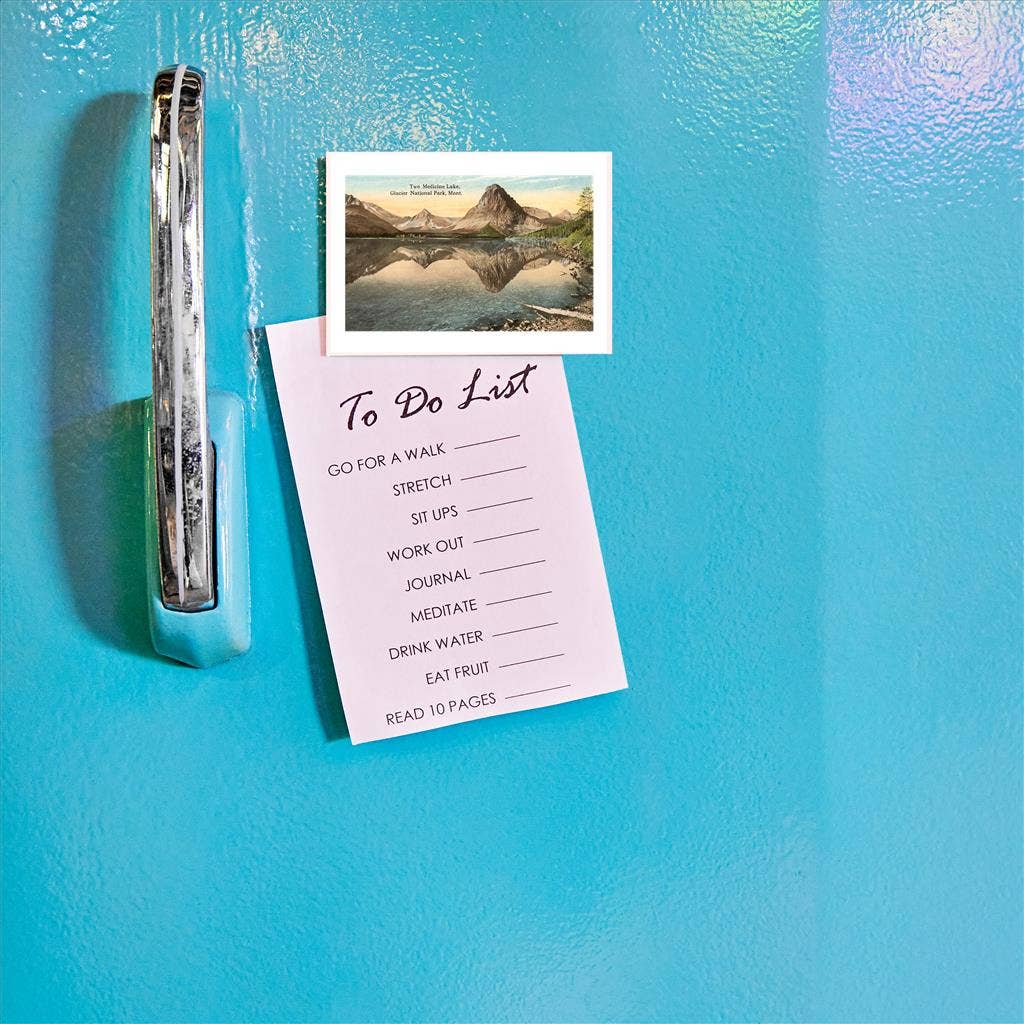 Two Medicine Lake - Glacier Park Fridge Magnet