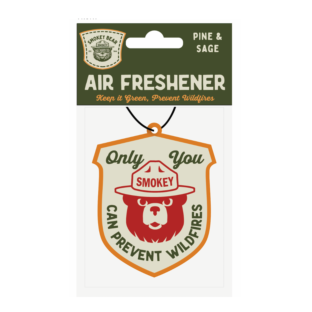 Smokey Bear - Pine & Sage Air Freshener