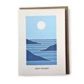 Bon Voyage Sea - Letterpressed Farewell Card