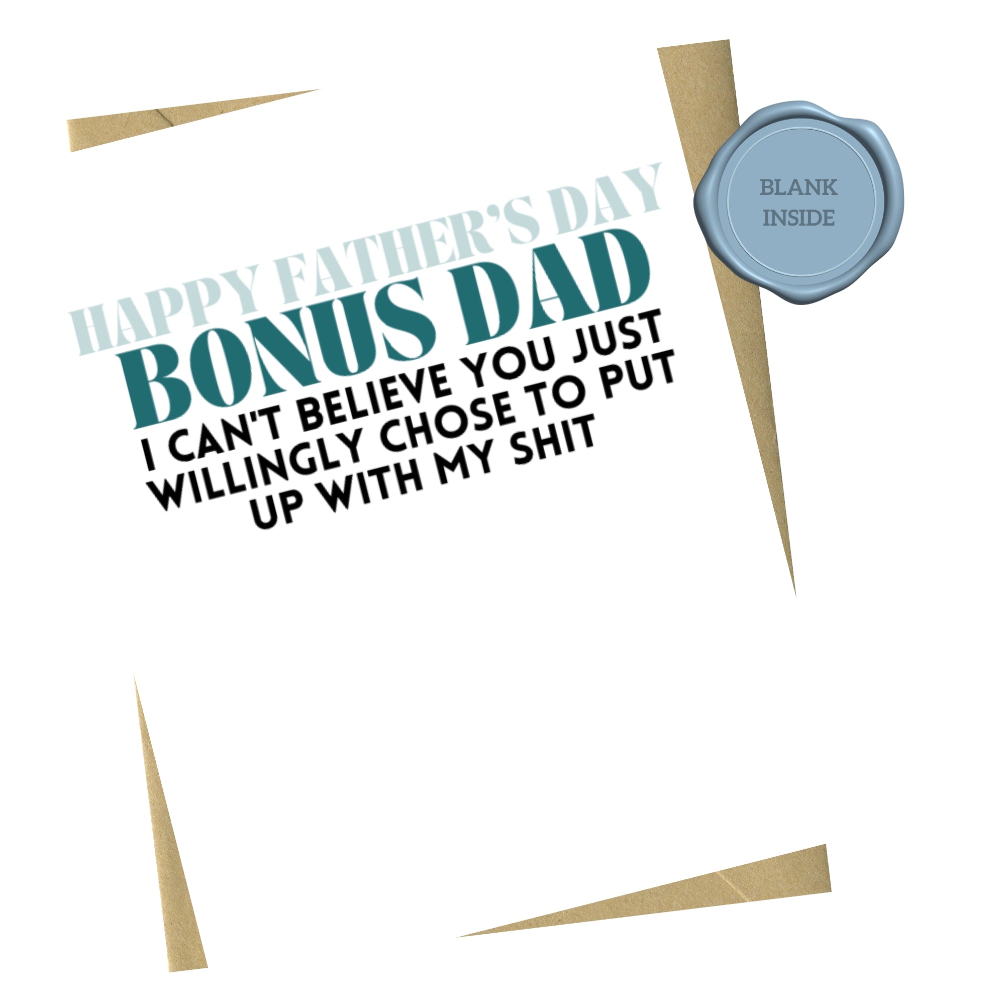 Bonus Dad - Father's Day Card