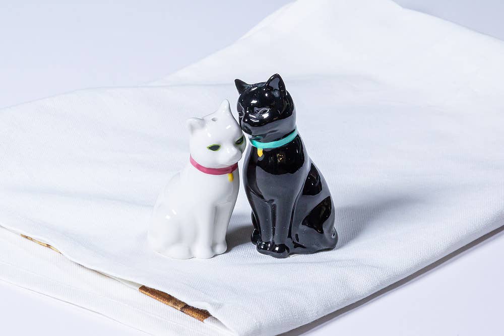 Cuddling Cats - Salt & Pepper Shakers
