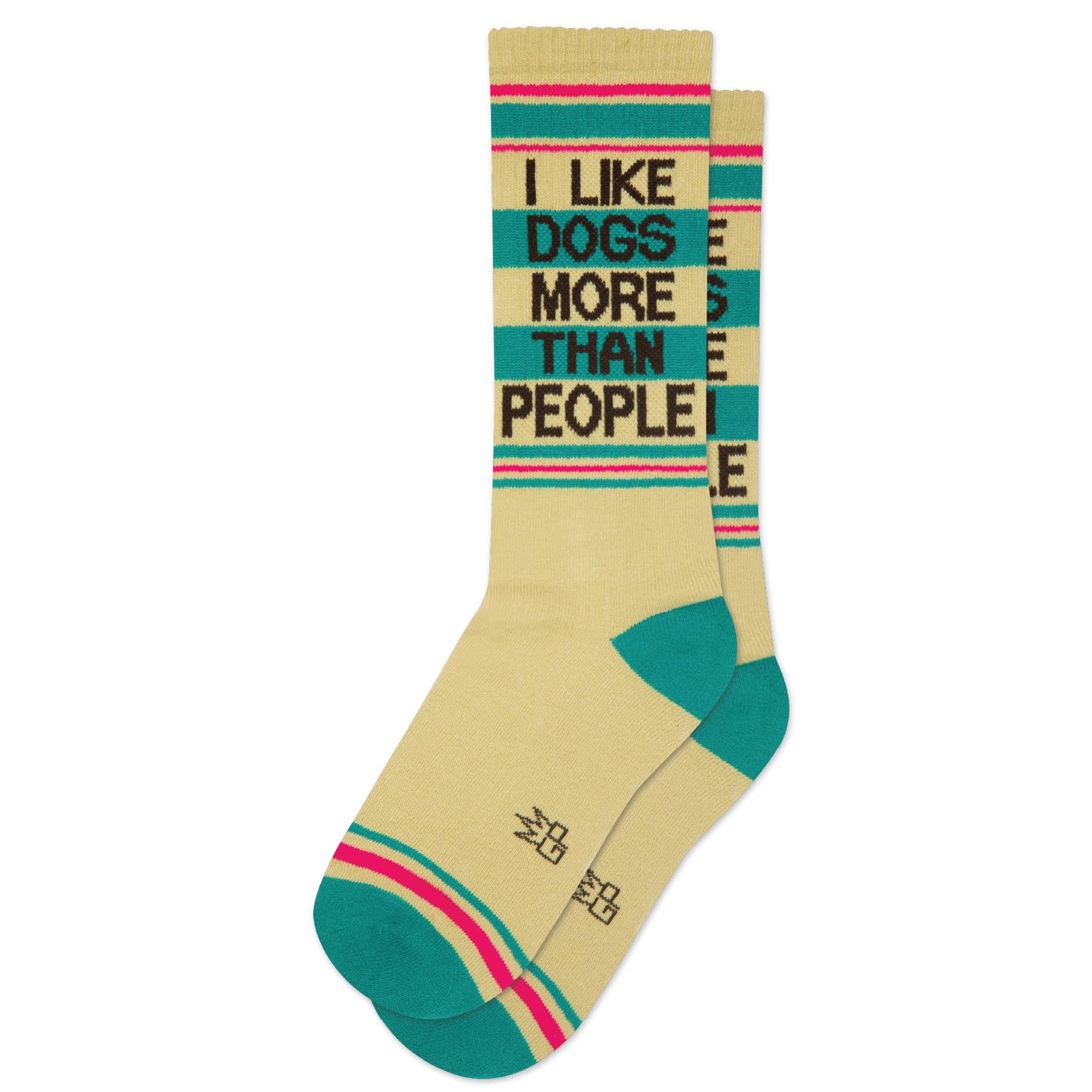 Dogs More Than People - Crew Socks
