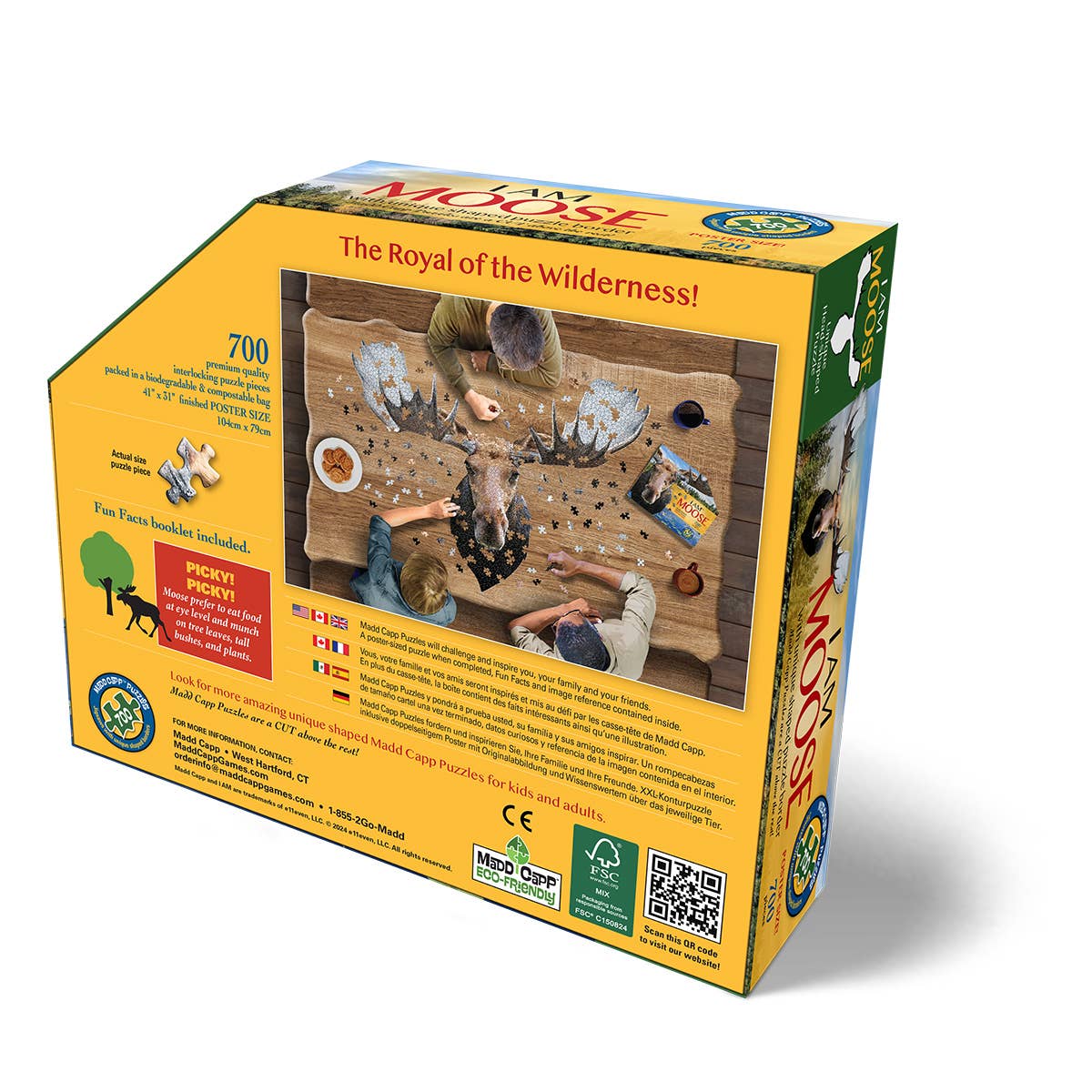 Moose - 700 Piece Jigsaw Puzzle