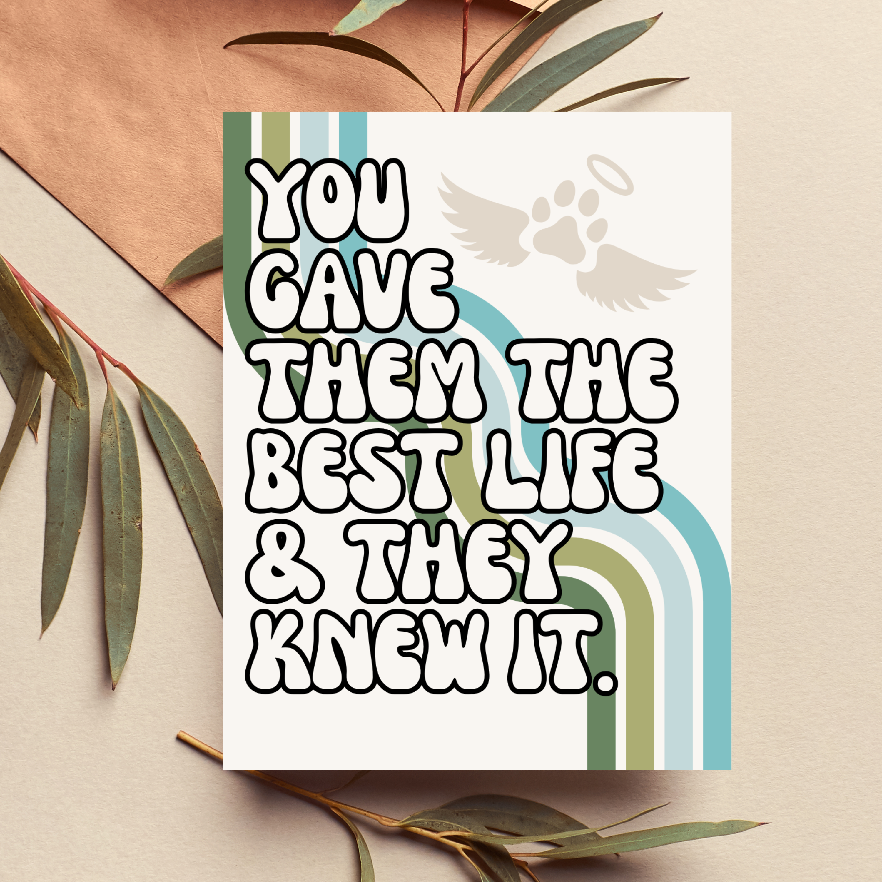 Pet Loss - Sympathy Card