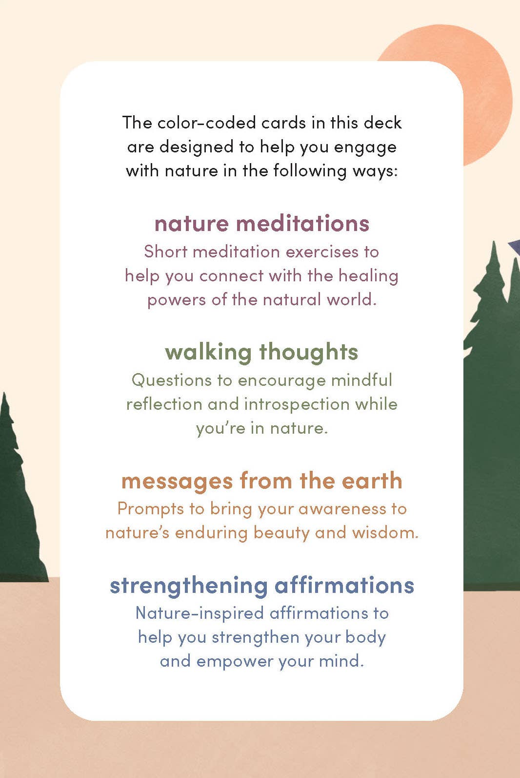 Nature Meditations - Card Deck