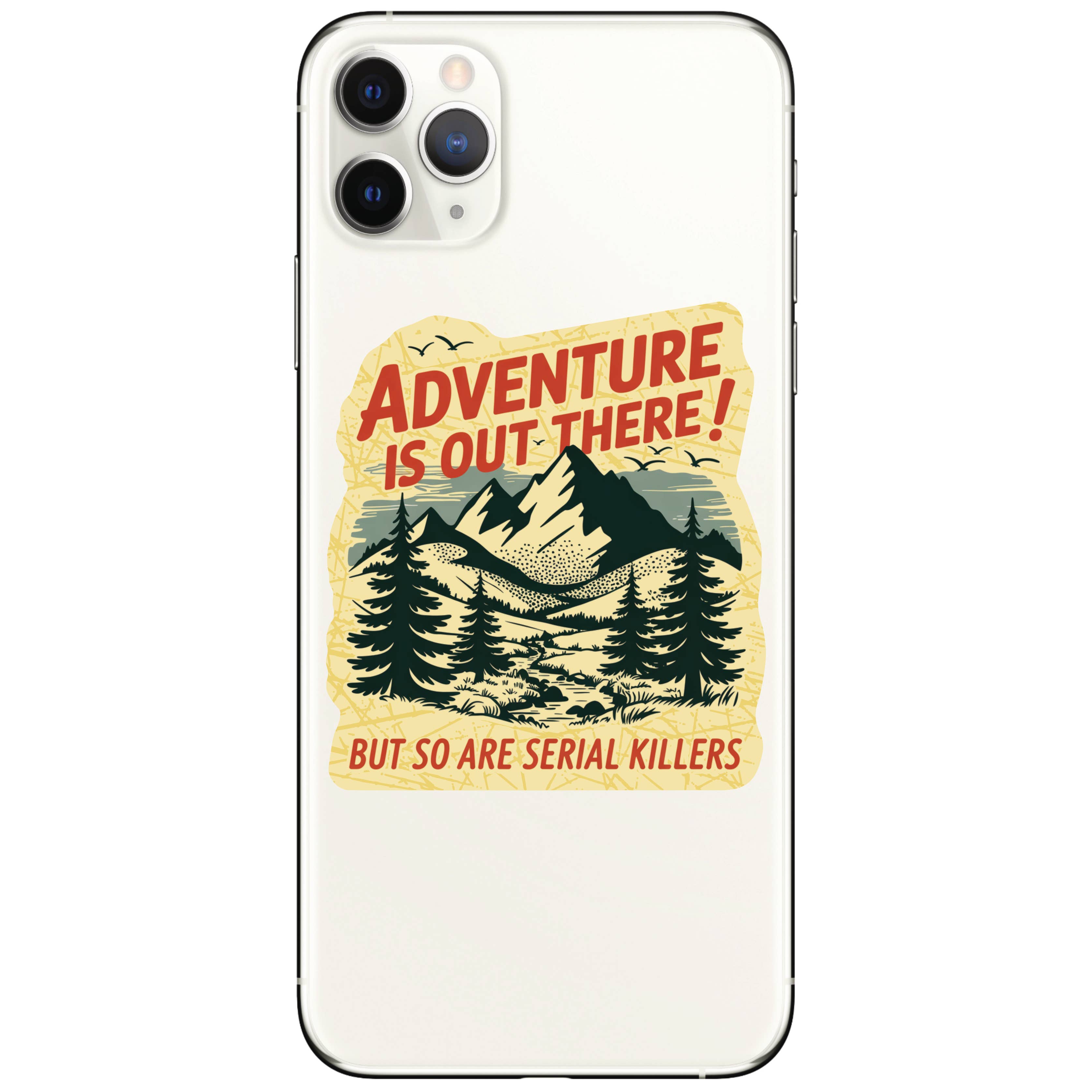 Adventure + Serial Killers - Vinyl Sticker