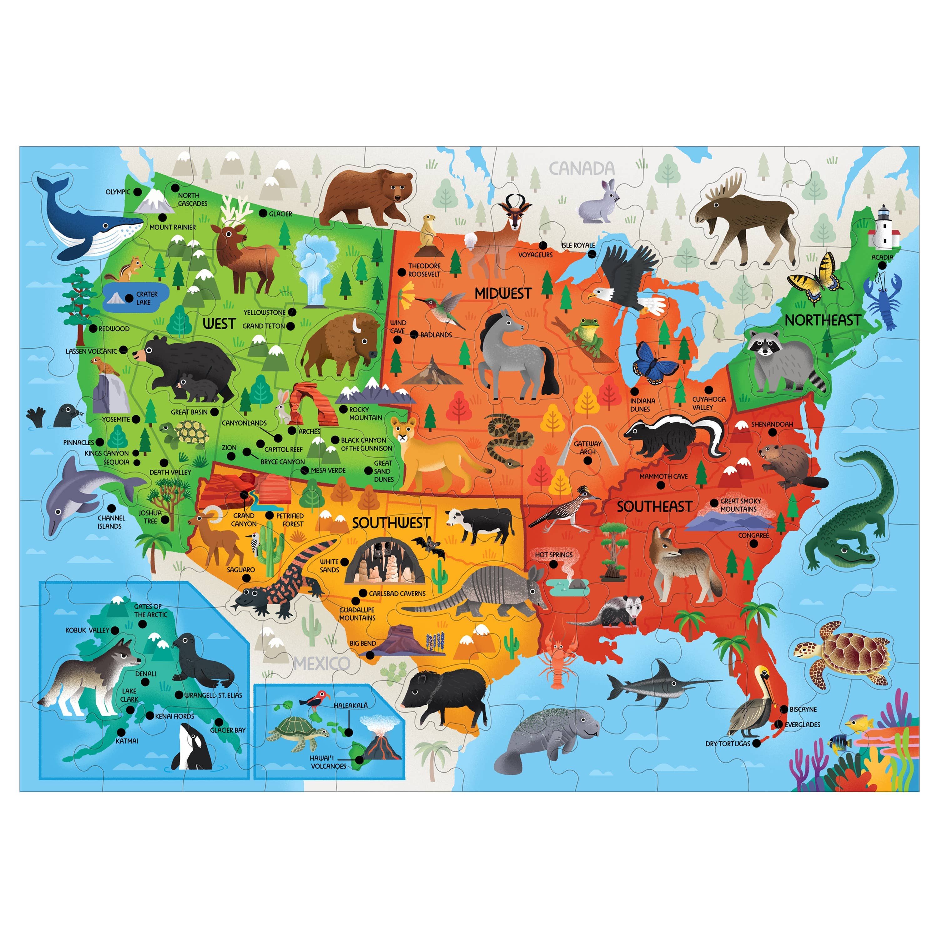 Lil' National Park Ranger - 70 Piece Puzzle
