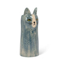 Gray Skinny Cat - Flower Vase