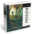 Bigfoot in Glacier National Park - Jigsaw Puzzle