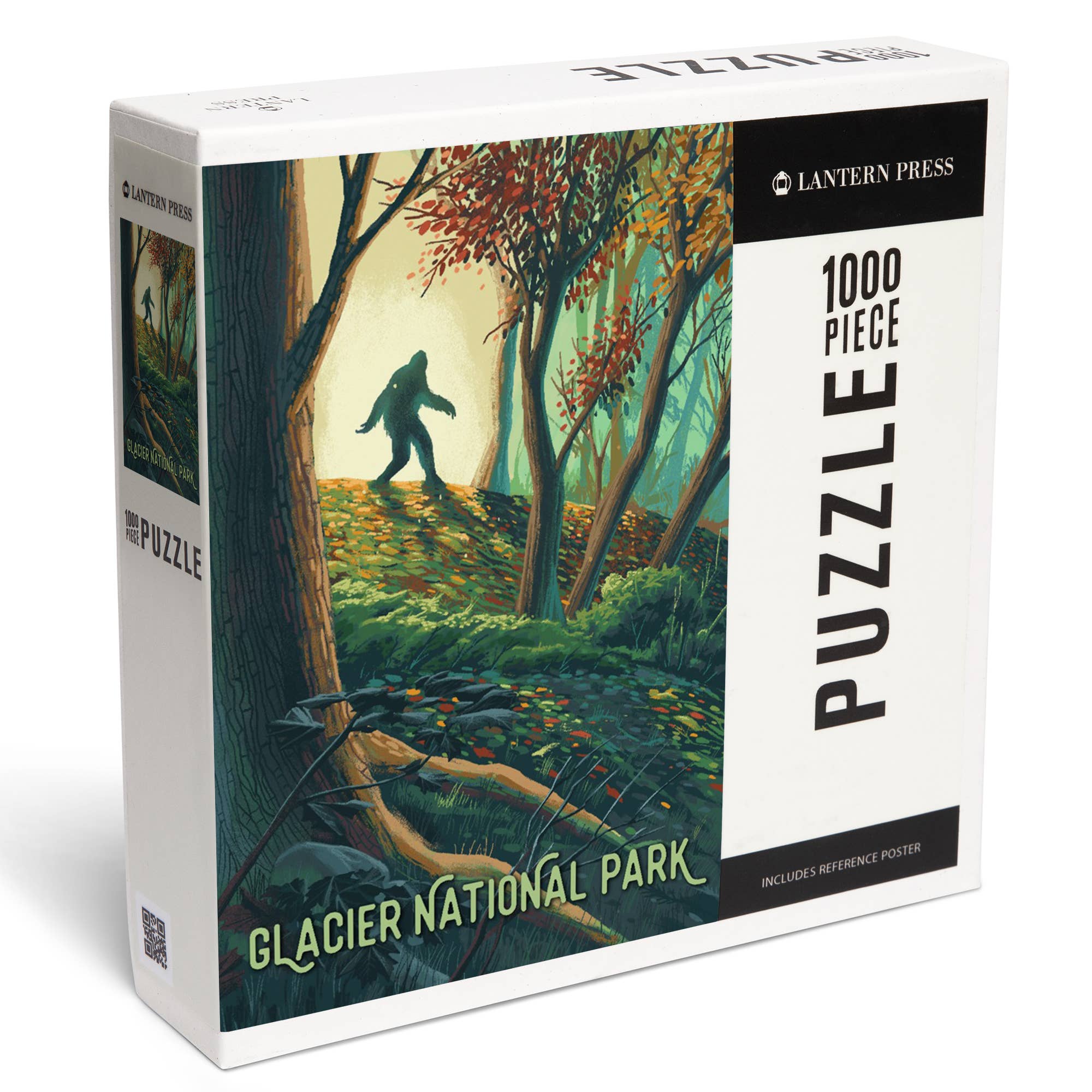 Bigfoot in Glacier National Park - Jigsaw Puzzle