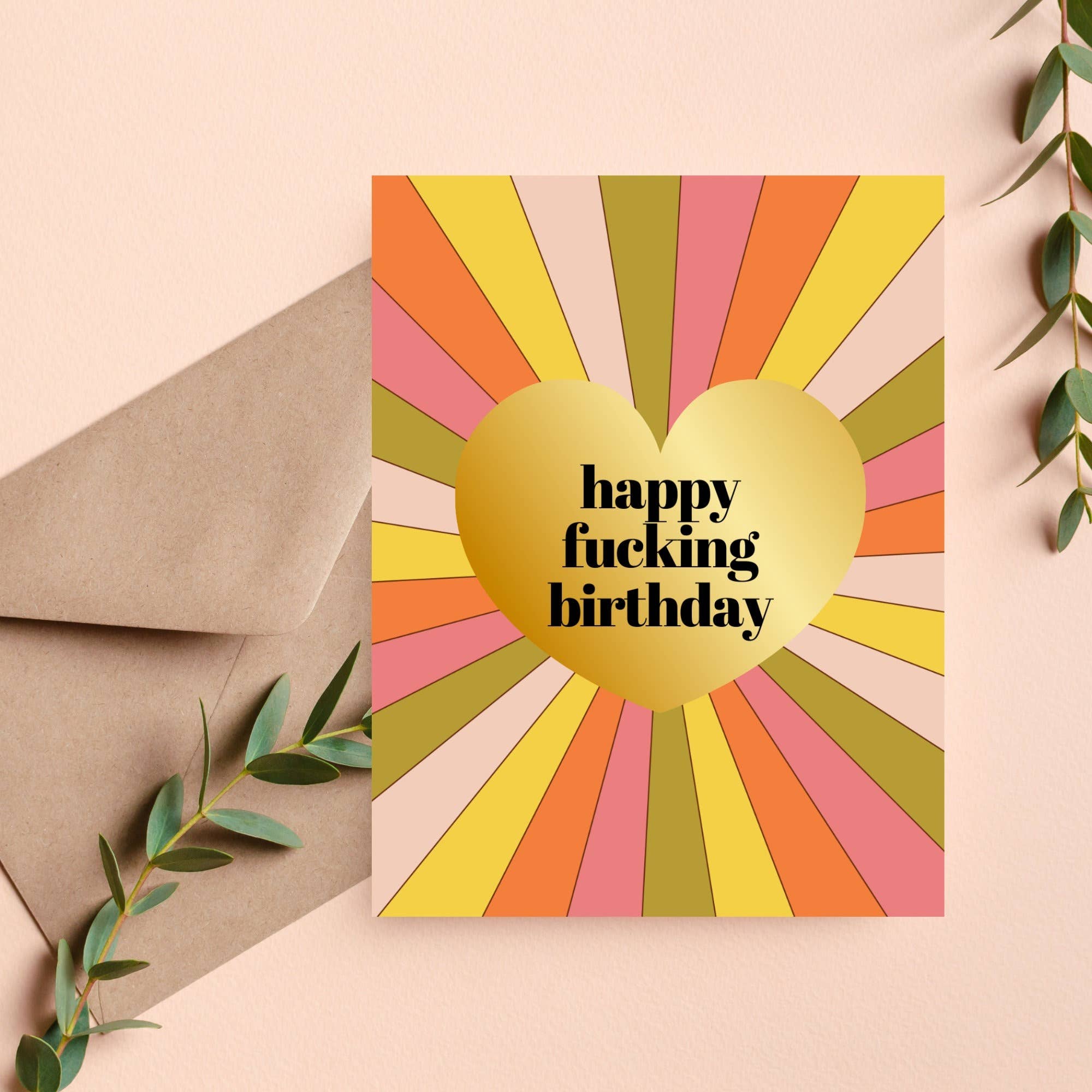 Retro - Birthday Card