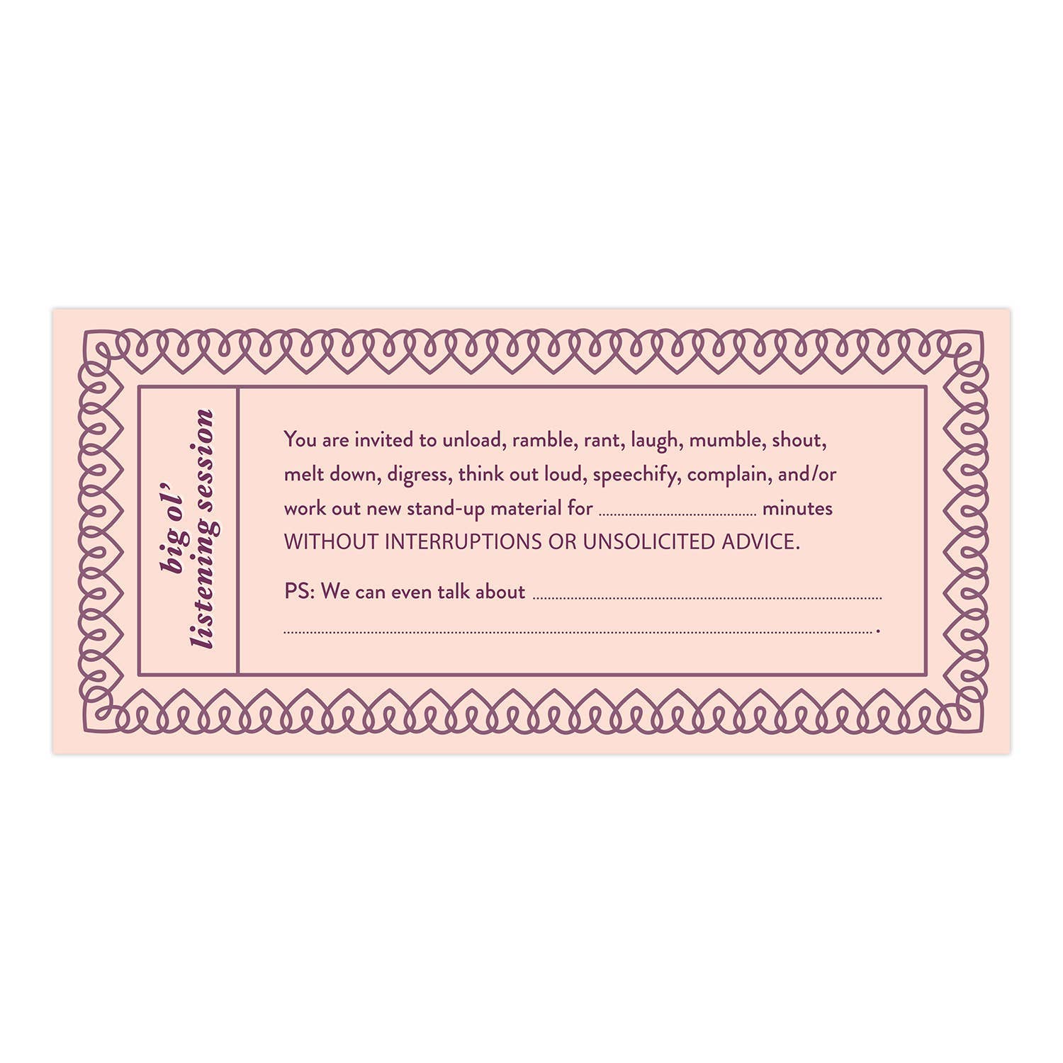 Fill in the Love® - Love Vouchers