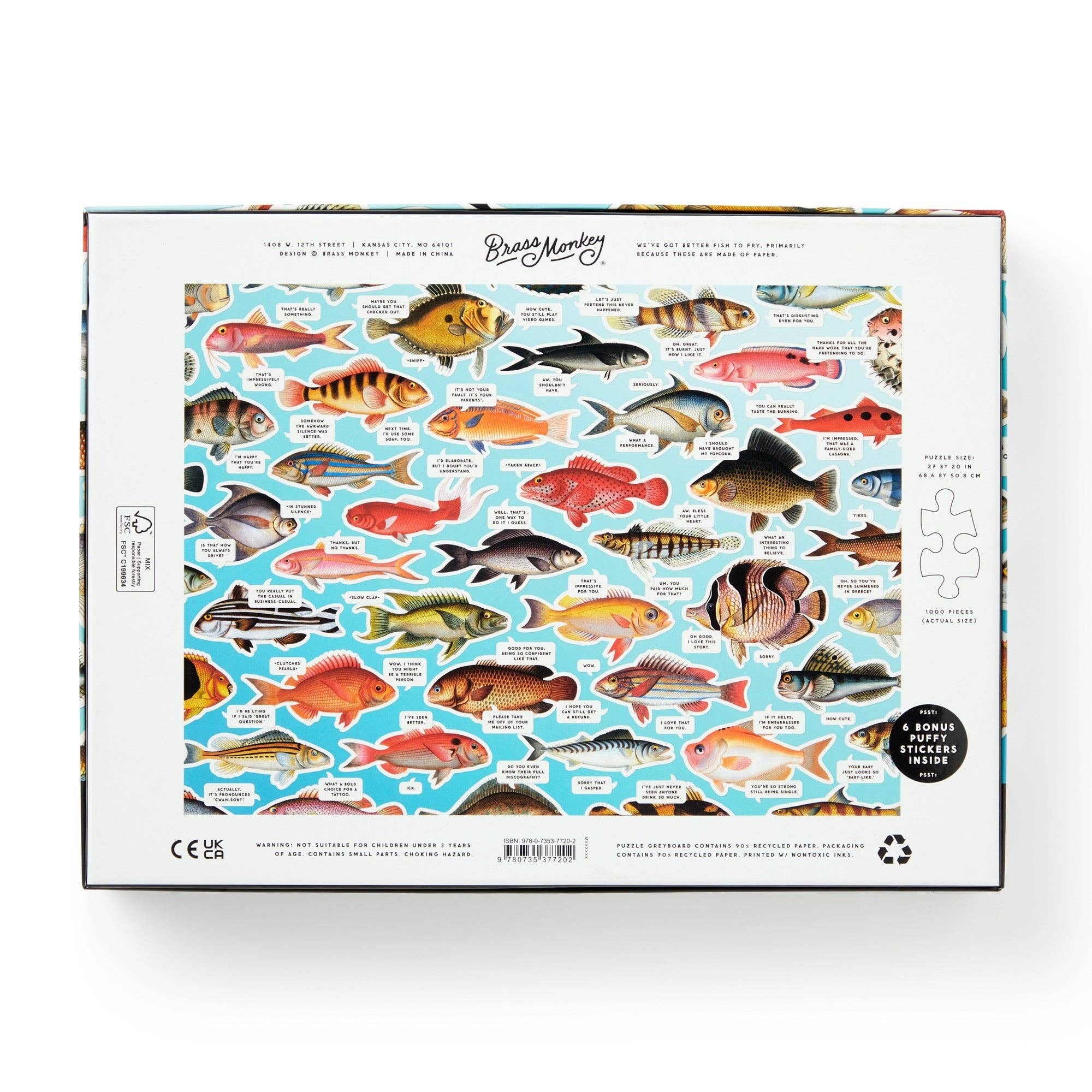 Judgy Fish ... Jigsaw Puzzle